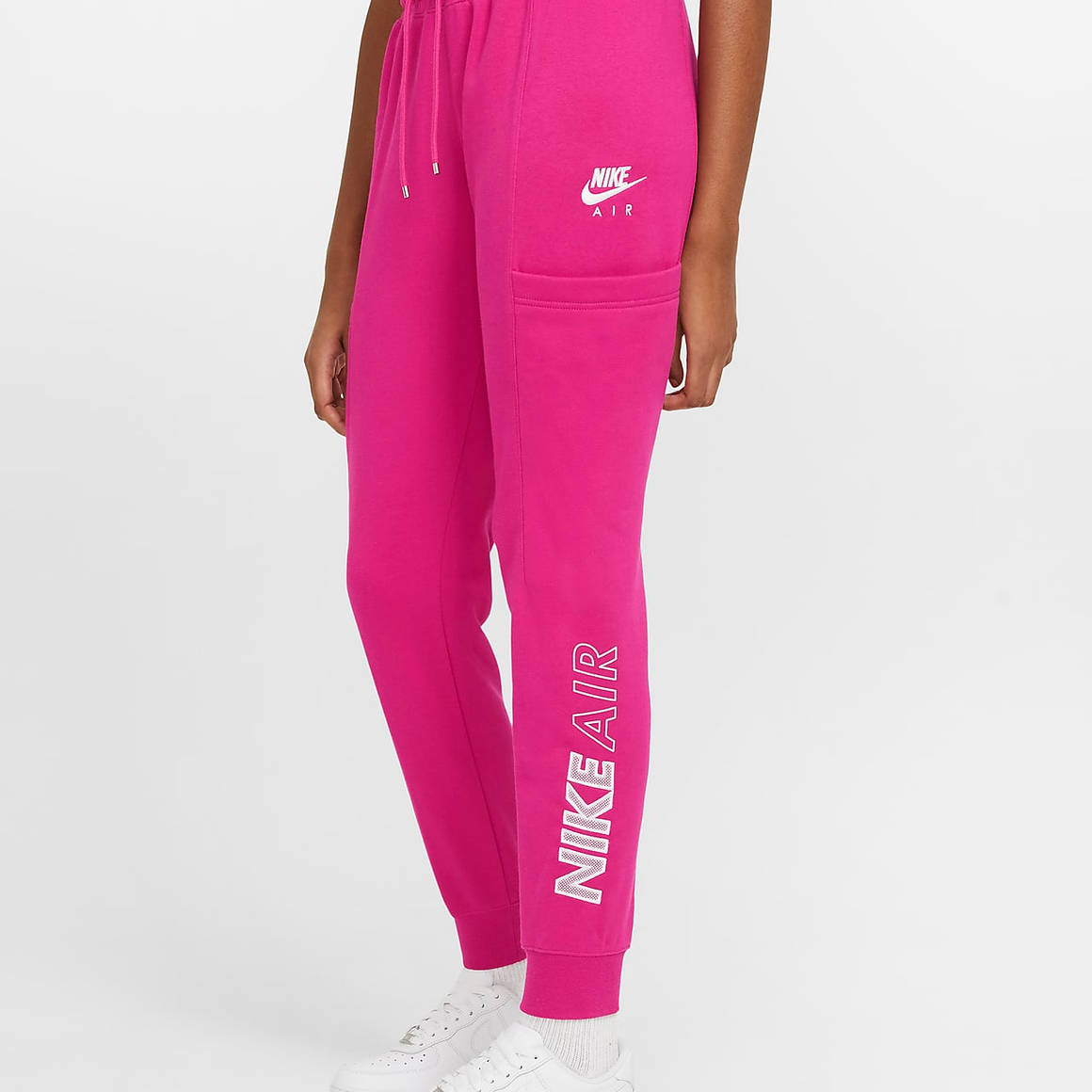FUN PINK FLEECE JOGGER - PINK