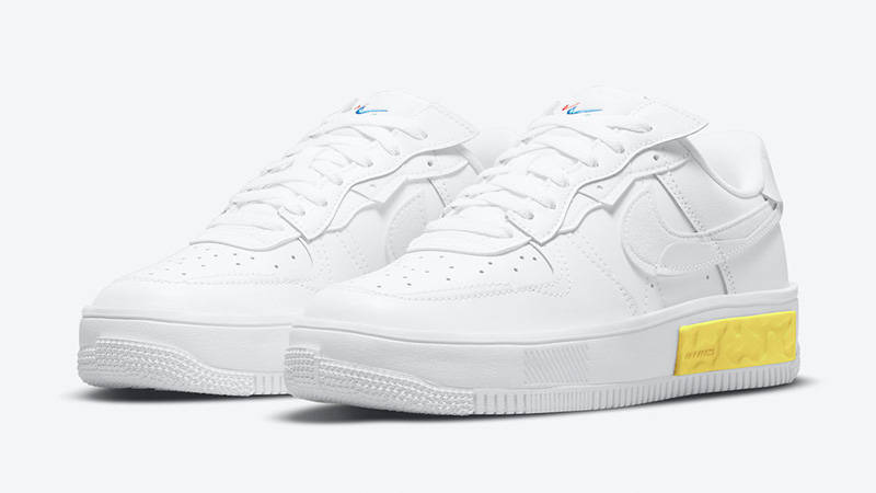Nike Air Force Fontanka White Yellow Where To Buy DA7024-101