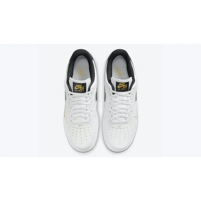 Nike Air Force 1 Gold White Double Swoosh | Where To Buy | DA8481 