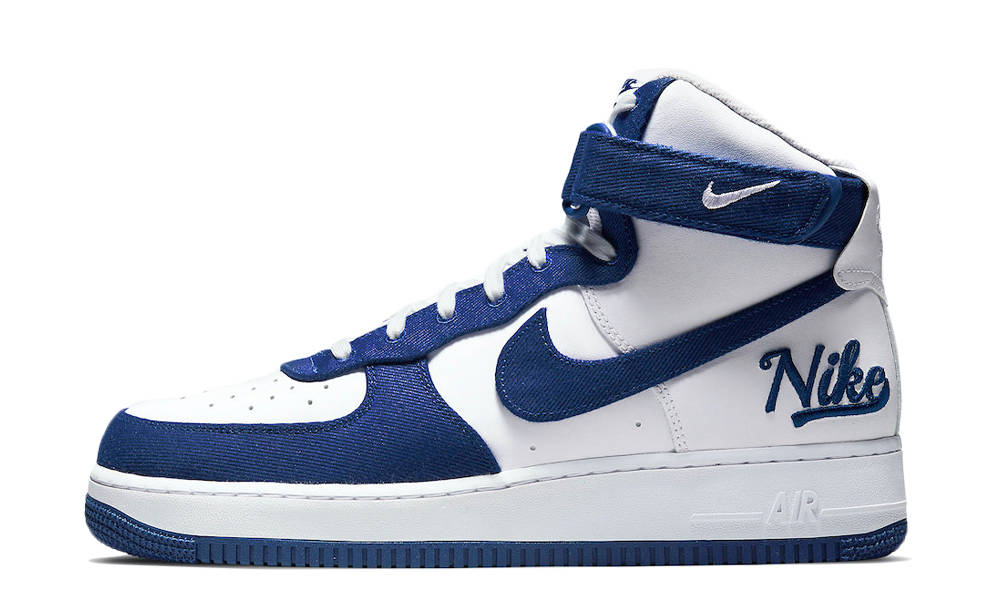 navy blue and white jordans 1