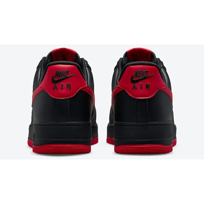 Nike Air Force 1 Low Black Red | Where To Buy | DC2911-001 | The Sole ...