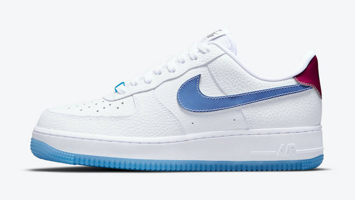this nike air force 1 low changes colors in sunlight
