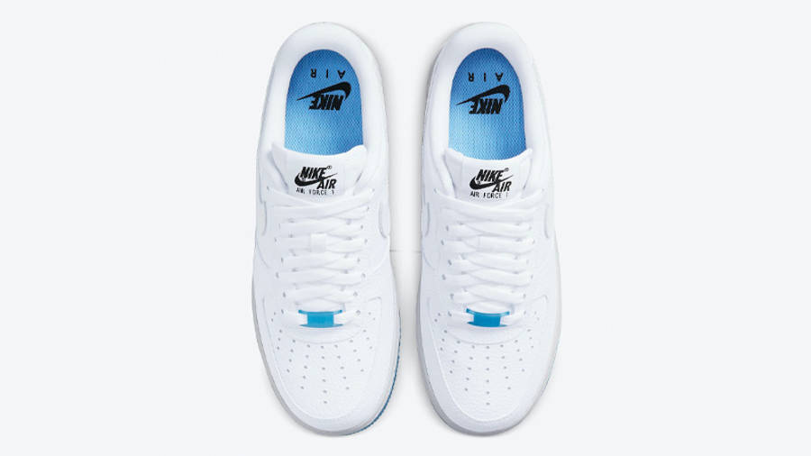 Nike Air Force 1 Low UV White University Blue | Where To Buy | DA8301 ...