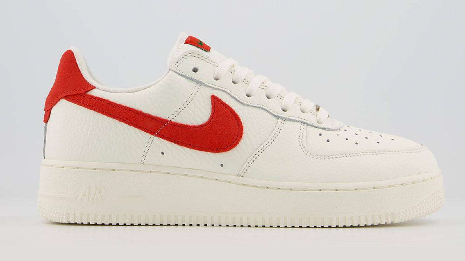 Nike Air Force 1 Orange Swoosh