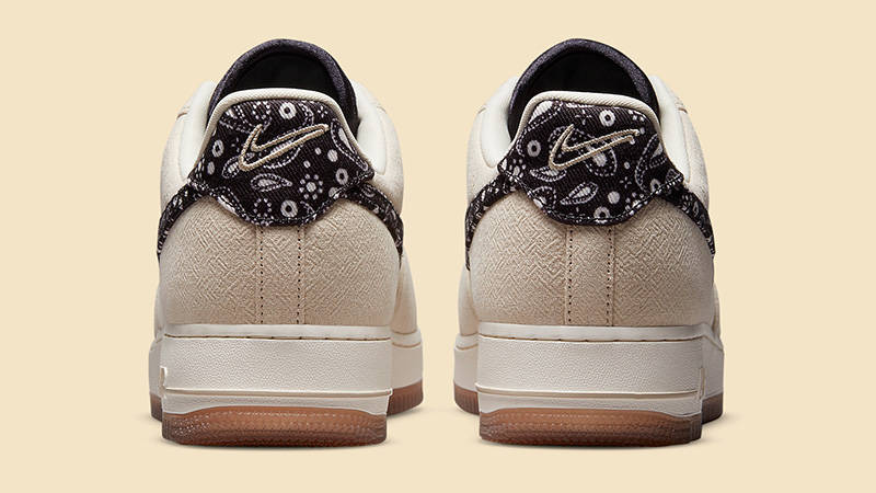 Nike Air Force 1 Paisley Swoosh DJ4631-200 Back