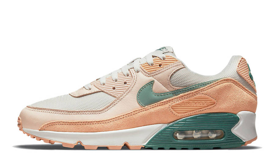 nike air max 90 prm light bone dutch green shimmer