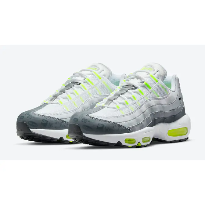 Air max 95 grey sales volt