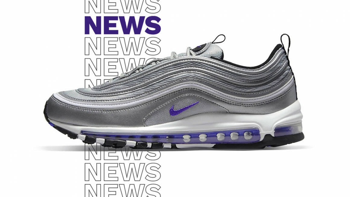 white black purple air max 97