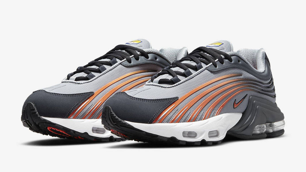 Nike Air Max Plus 2 Light Smoke Grey Orange Front
