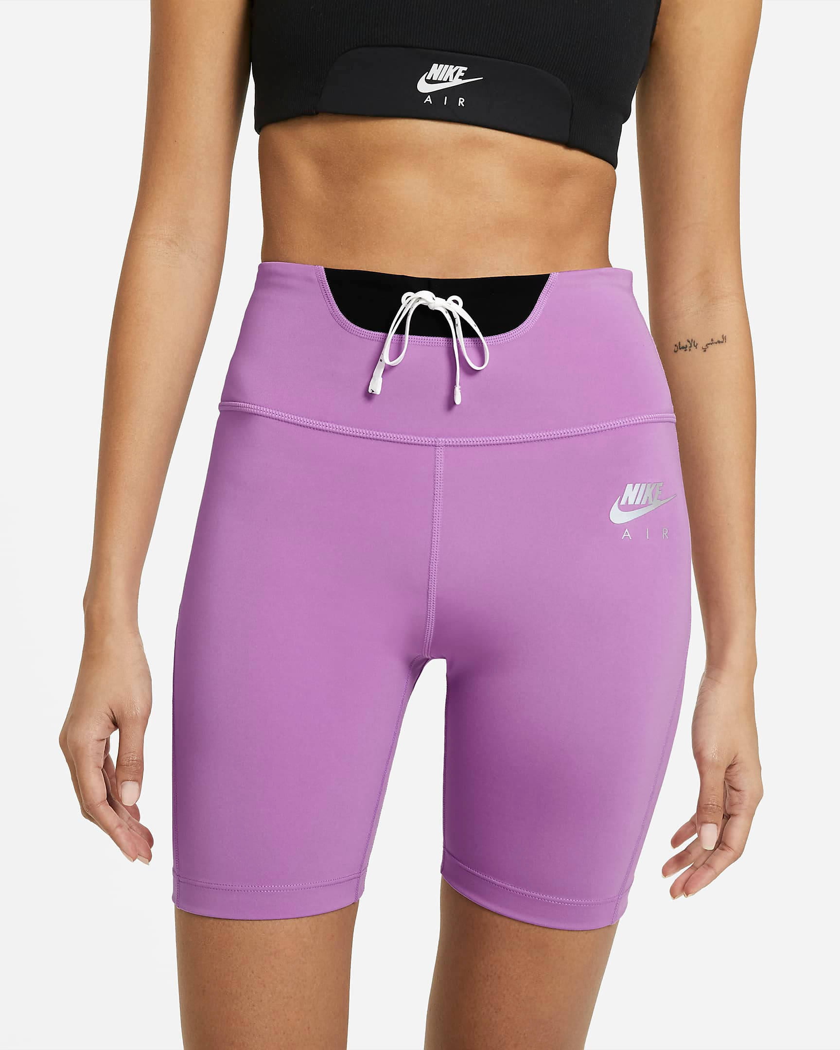 purple nike air shorts
