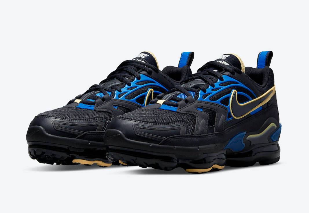 Nike Air VaporMax EVO Black Hyper Cobalt Front
