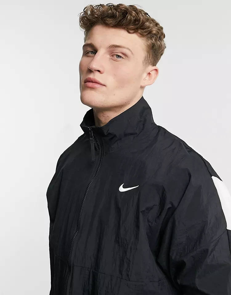 nike basketball starting 5 jacket in black