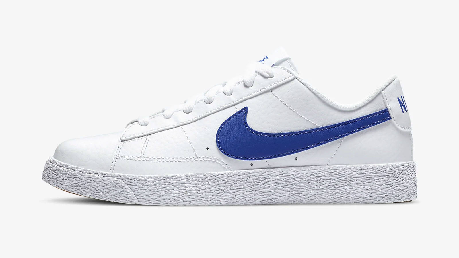 Nike Blazer Low Blue Swoosh GS Nike Sale