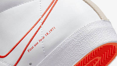 Nike Blazer Mid 77 First Use Closeup