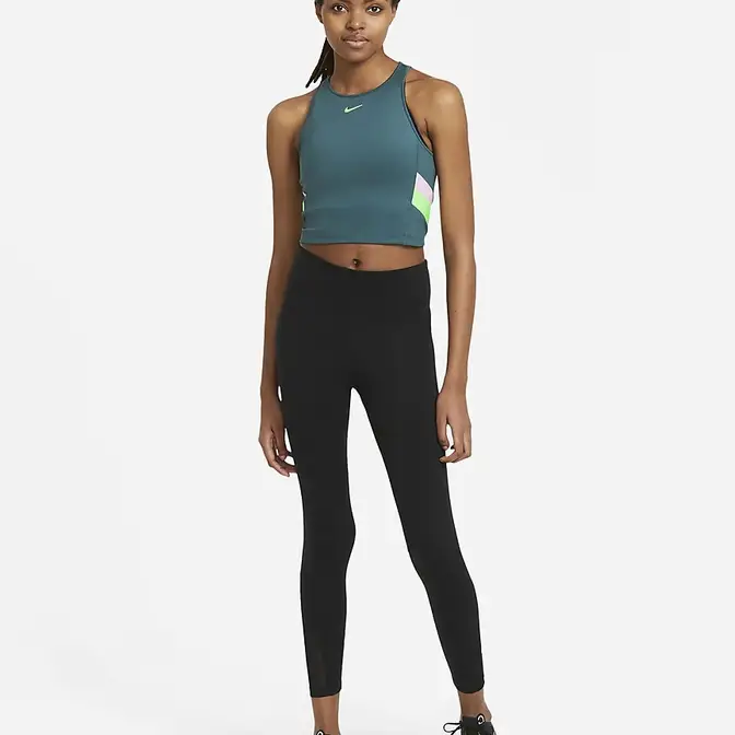 Nike Colour-Block Stripe Cropped Training Tank | Where To Buy | DA0921 ...