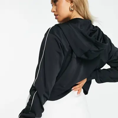 cropped nike zip up