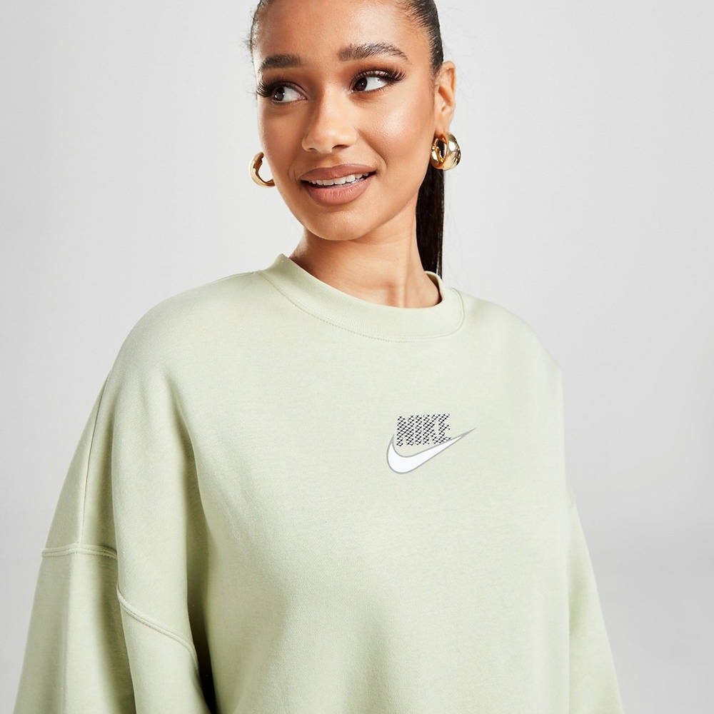 sage green hoodie nike