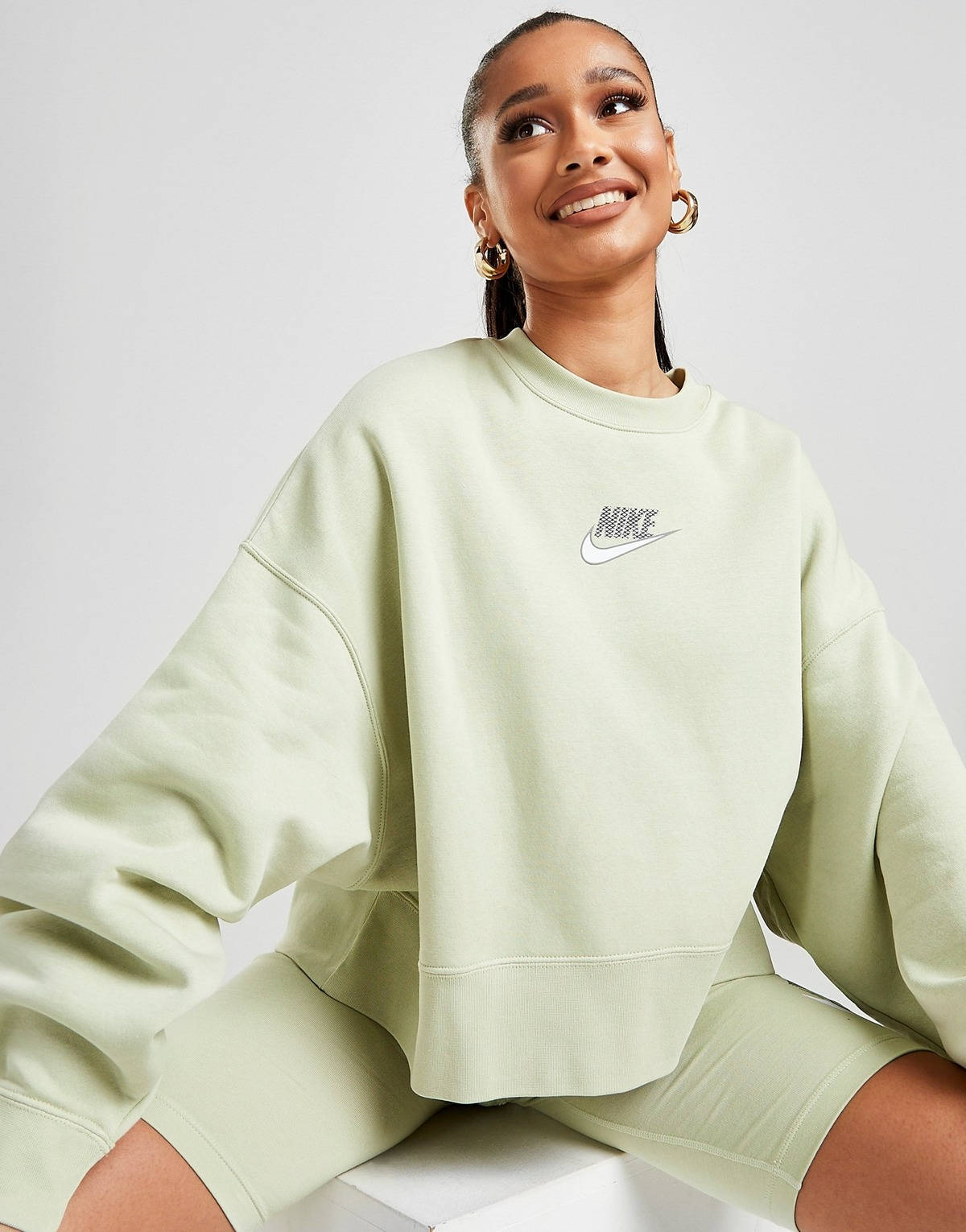 Nike Double Futura Crew Sweatshirt Where To Buy The Sole Supplier