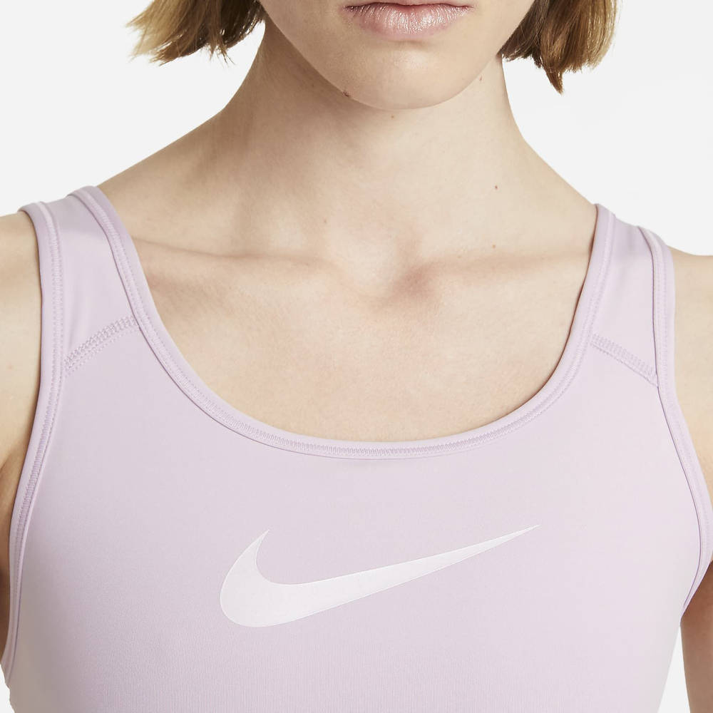 Nike Dri-FIT Swoosh Icon Clash Medium Support Non-Padded Strappy Sports ...