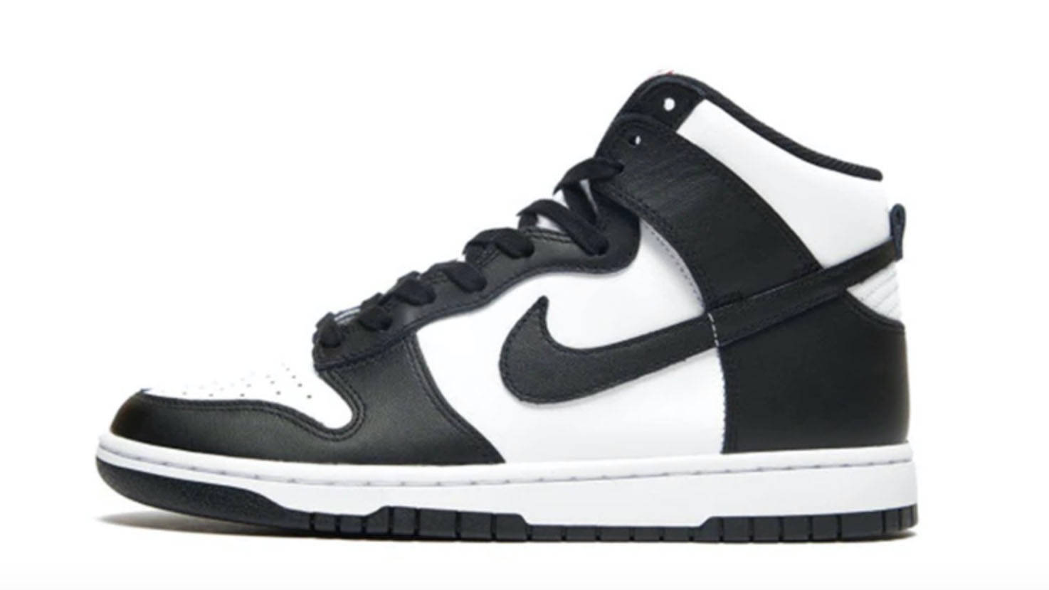 Nike Dunk high black white