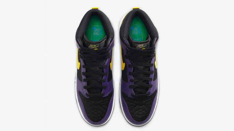 Nike Dunk High EMB Lakers | Raffles & Where To Buy | The Sole 