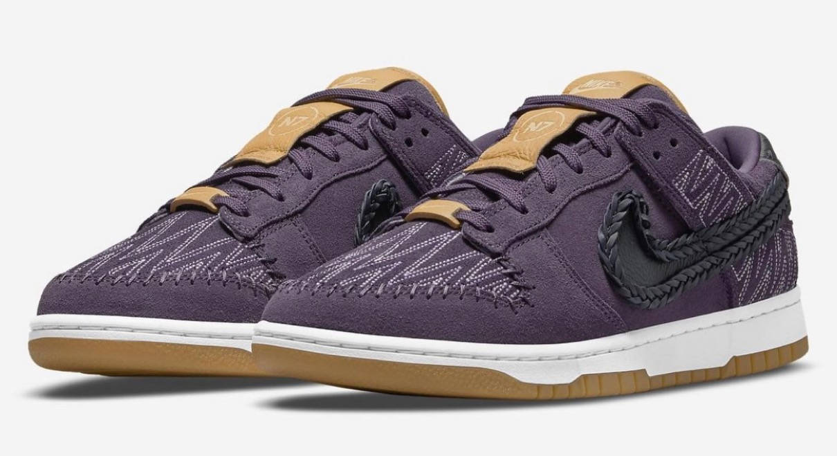 Nike Dunk Low N7 Dark Raisin Front