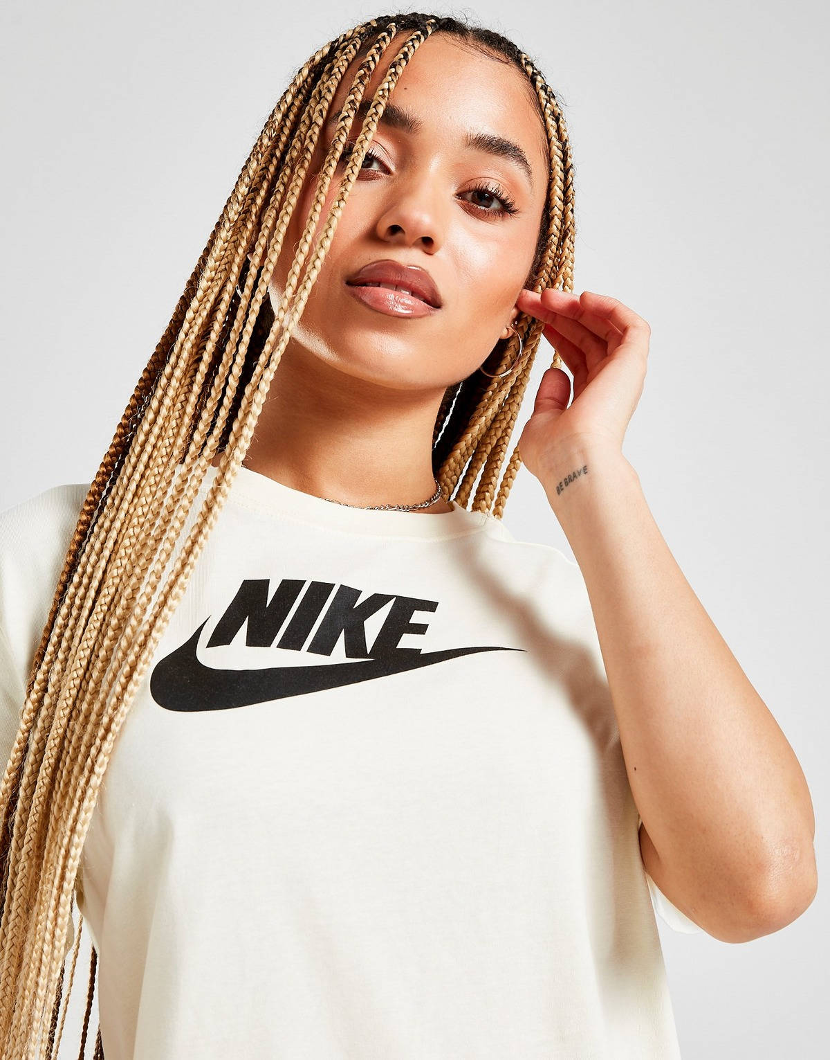 yellow nike t shirt dress