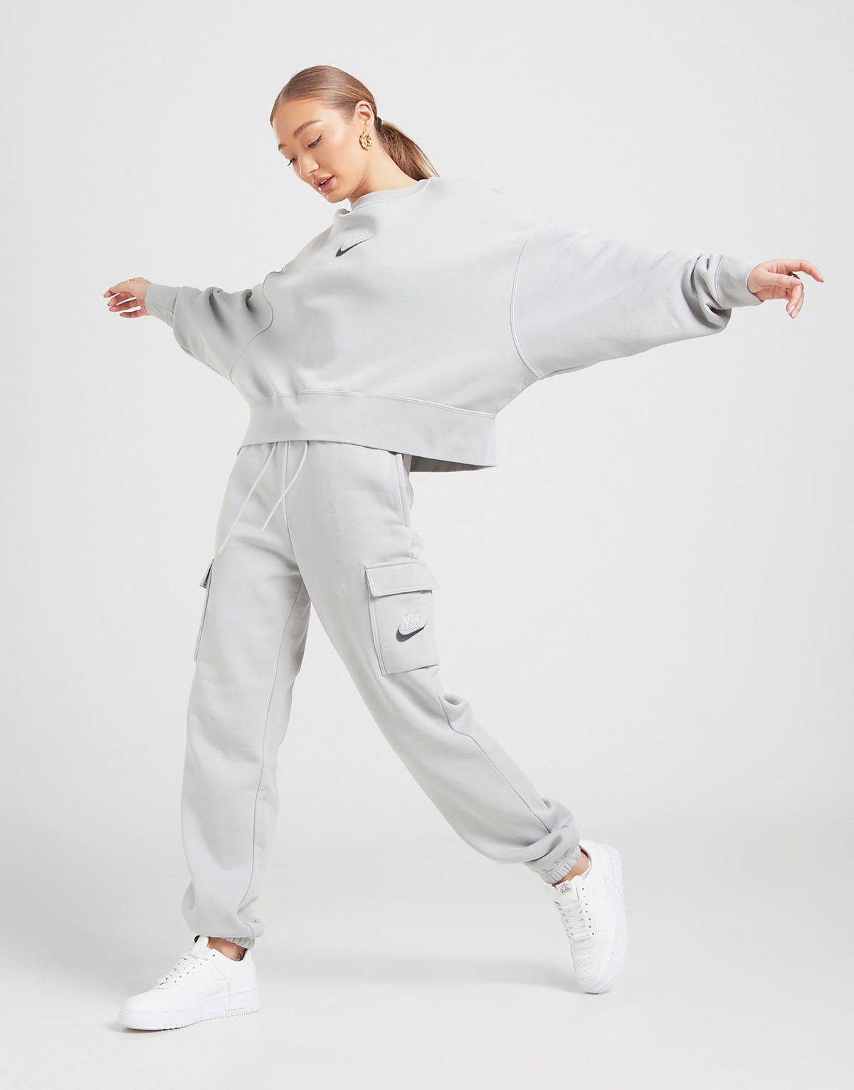 nike grey sweatpants