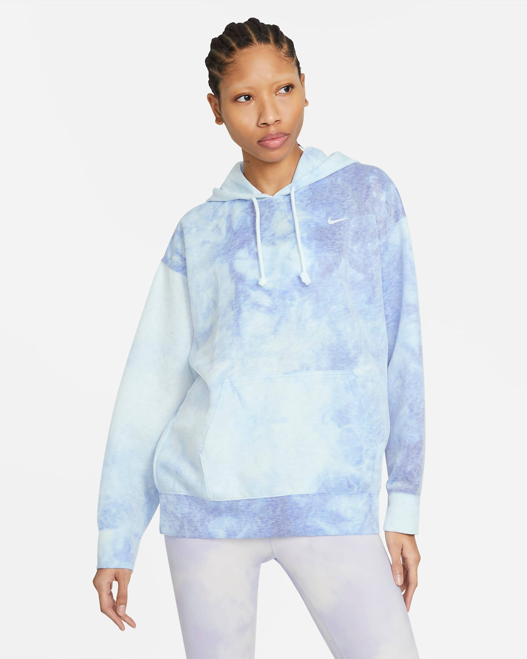 nike sportswear clash hoodie