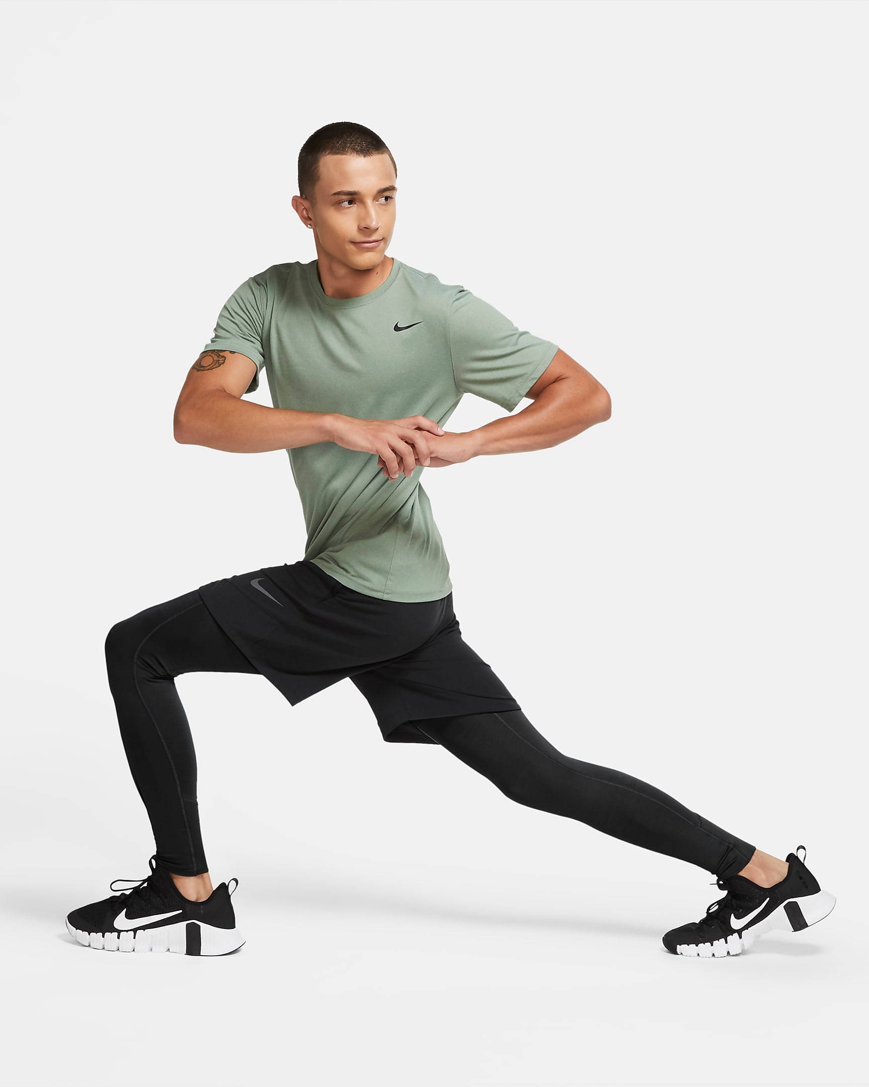 nike pro warm compression tights
