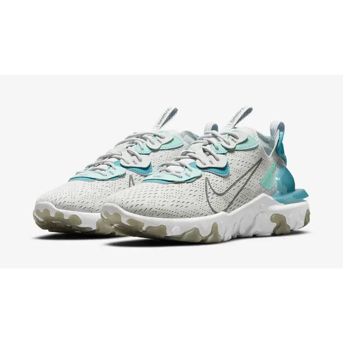 Nike react pure on sale platinum