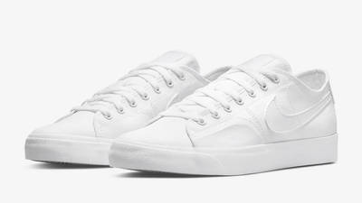 Nike SB Blazer Court Triple White Front