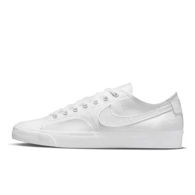 Nike SB Blazer Court Triple White | Where To Buy | CV1658-102 | The ...