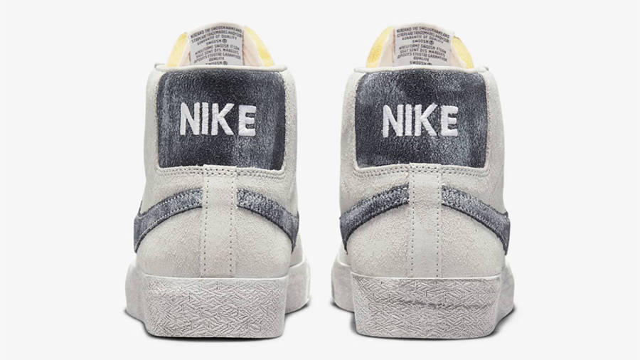 Nike SB Blazer Mid Faded Grey Fog Back
