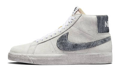 Nike SB Blazer Mid Faded Grey Fog