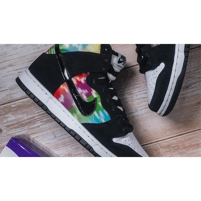 Nike SB Dunk High TV Colour Bars | Raffles & Where To Buy | The