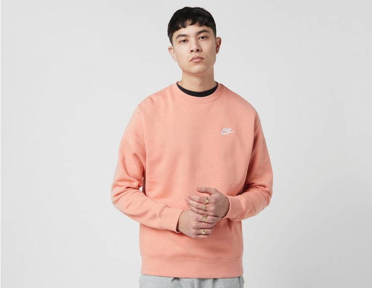 Nike Sportswear Club Fleece Crew Sweatshirt Pink