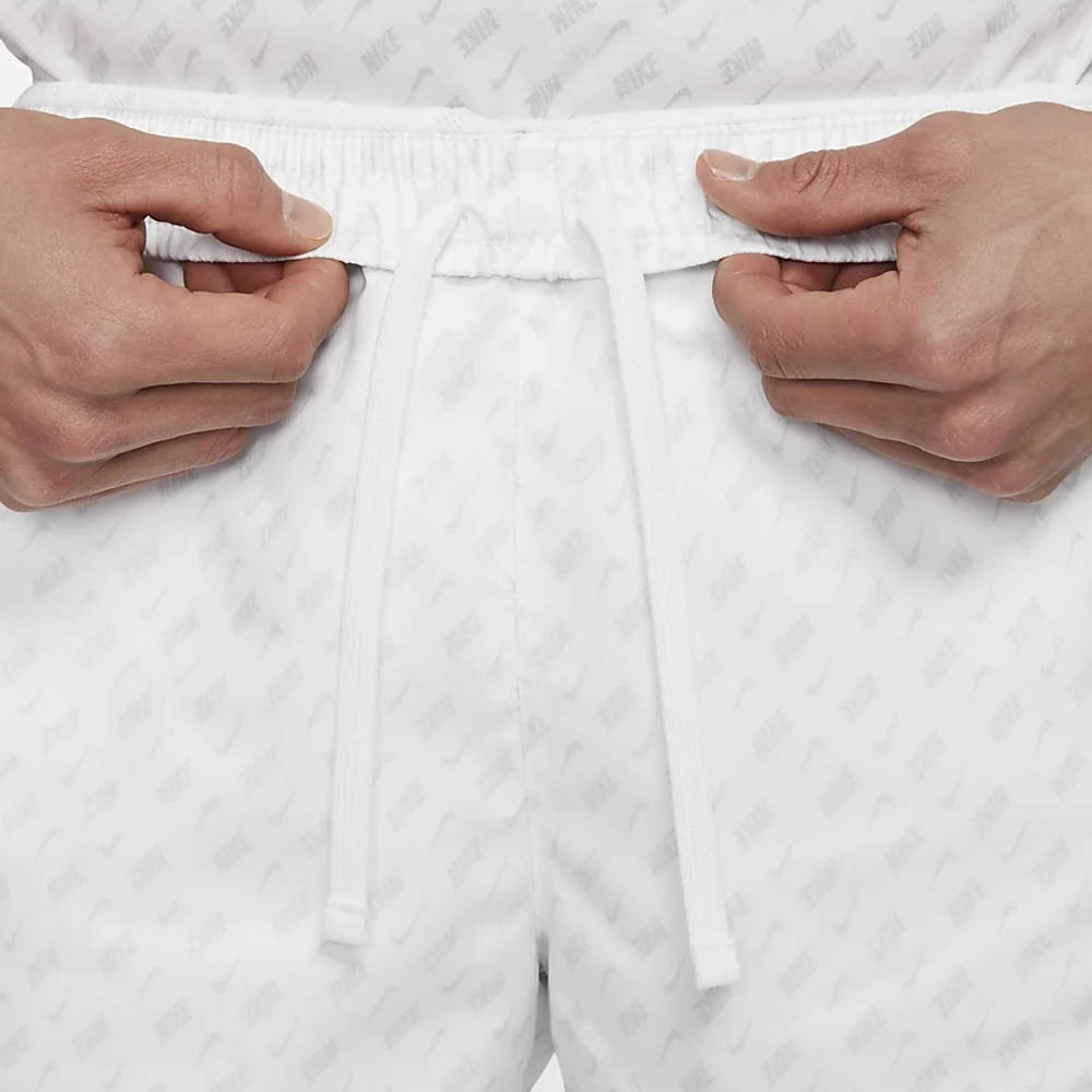 Nike Sportswear Repeat Woven Shorts - White | The Sole Supplier