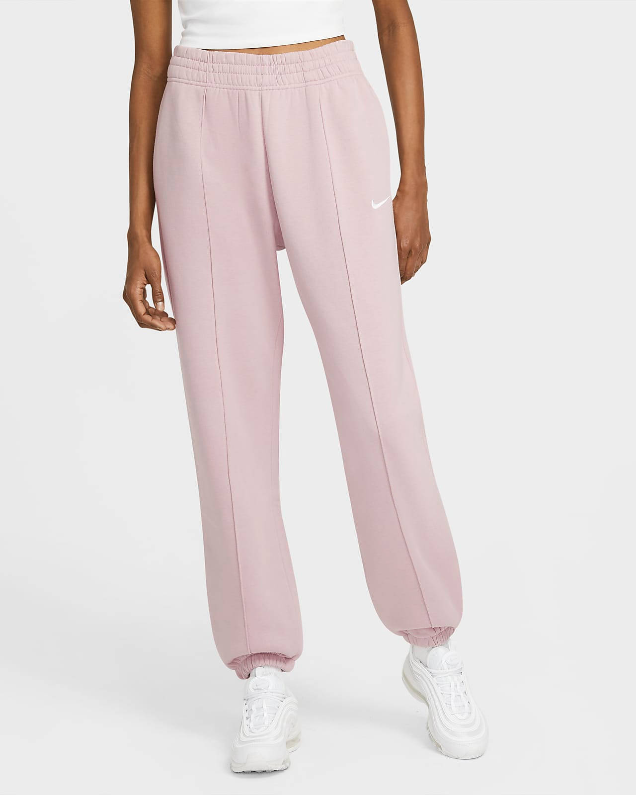 Nike sportswear sweatpants light pink
