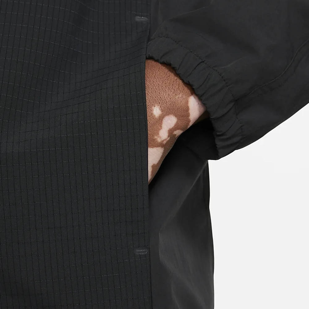 Nike Sportswear Tech Pack Woven 1/2-Zip Jacket - Black | The Sole Supplier