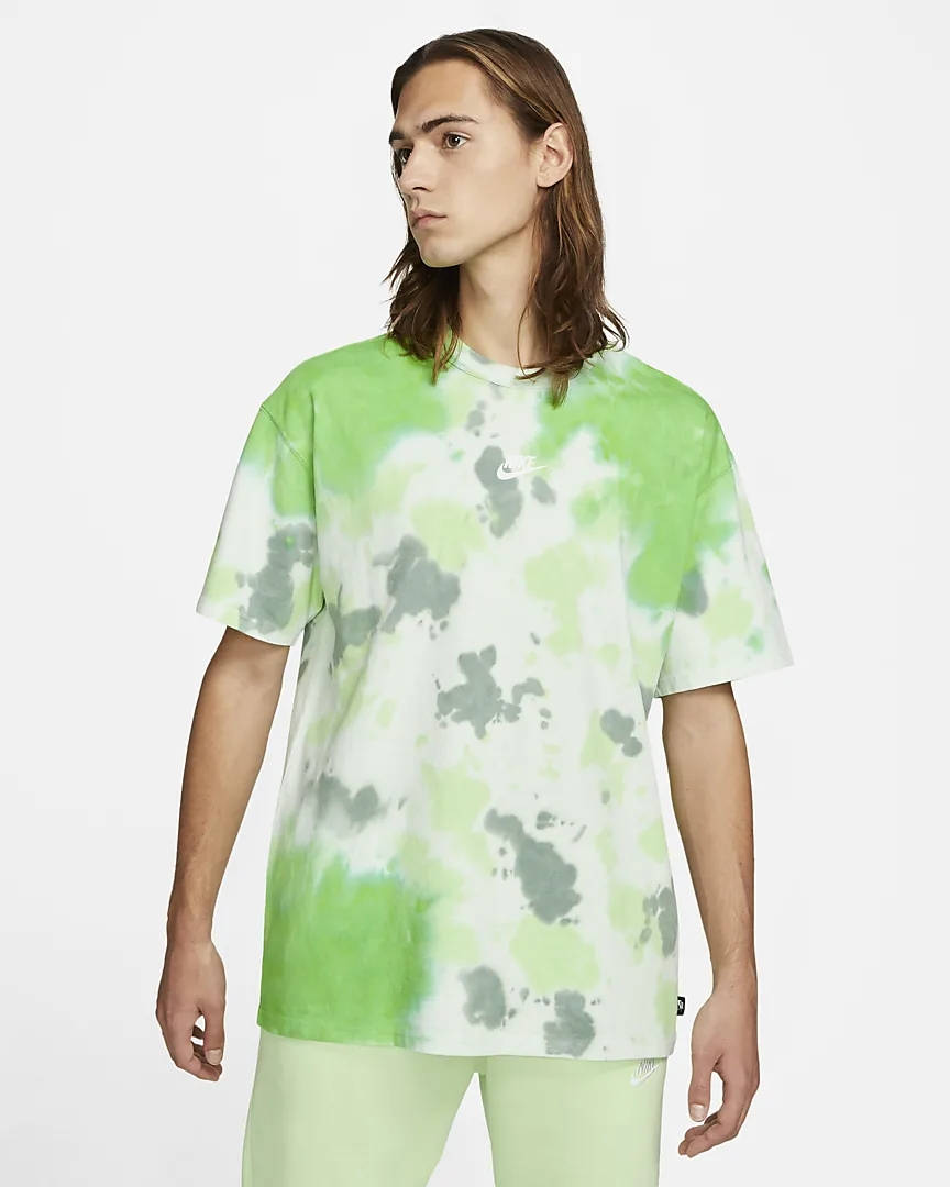 nike green tie dye