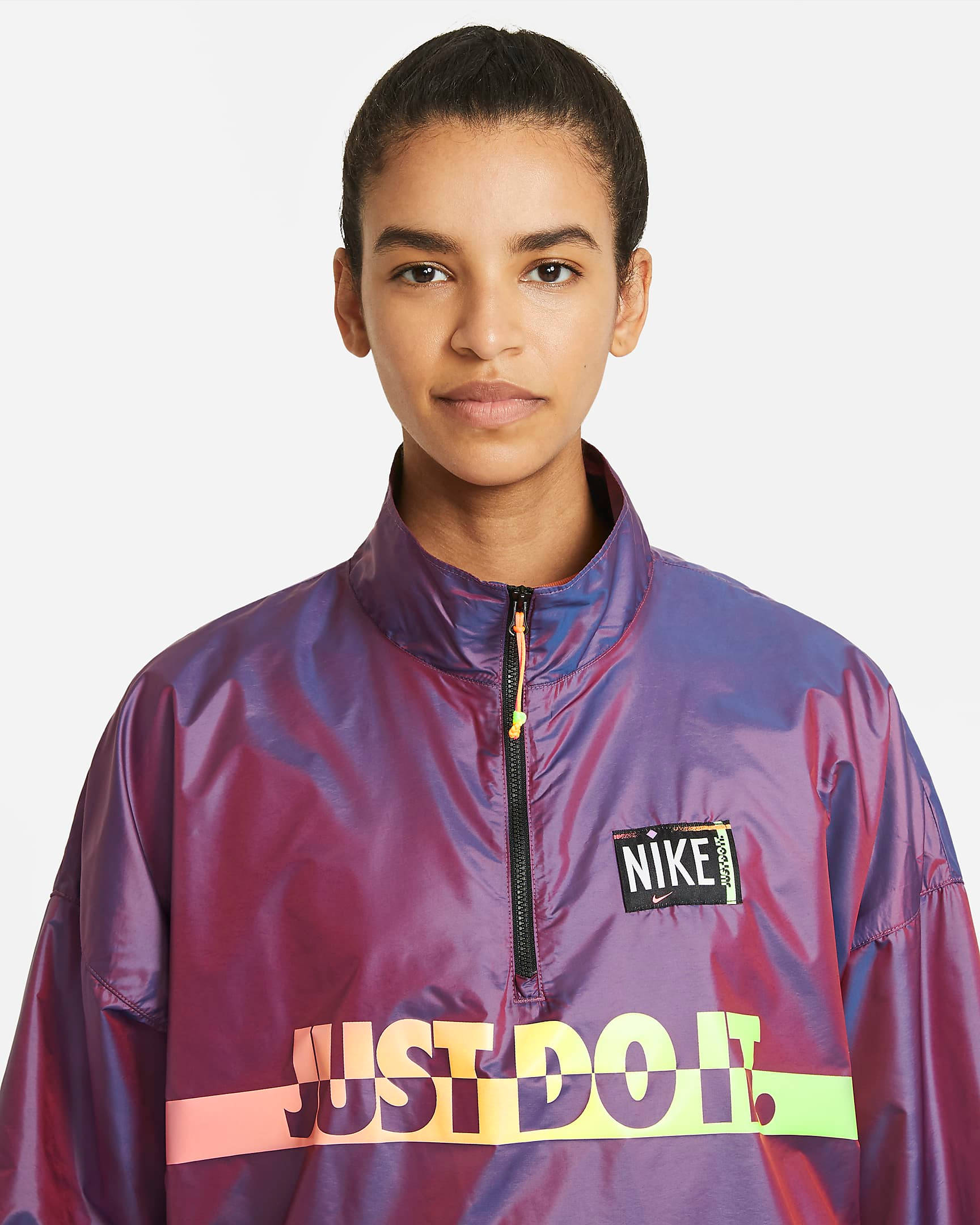 nike pullover coat