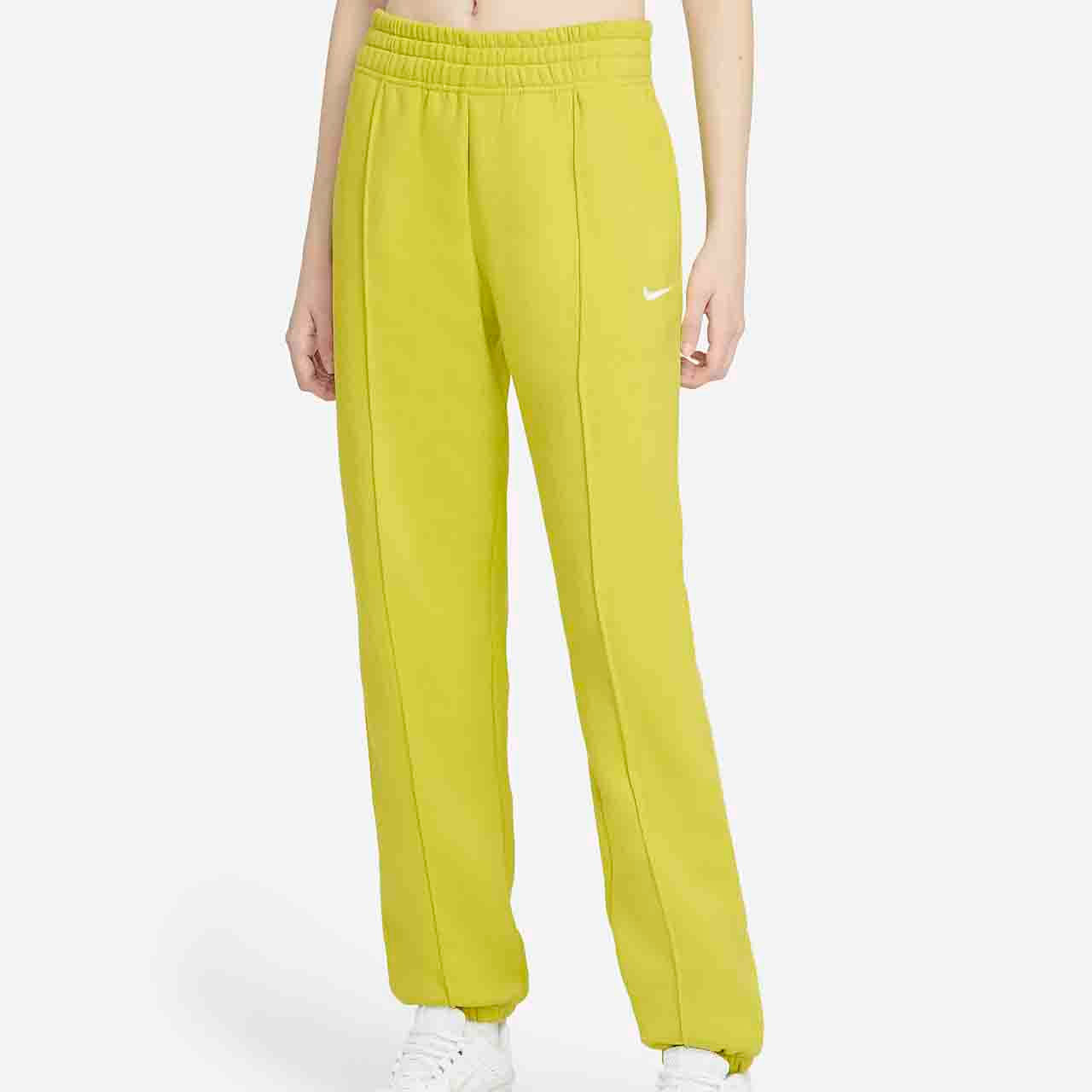 nike sweatpants lightg yellow