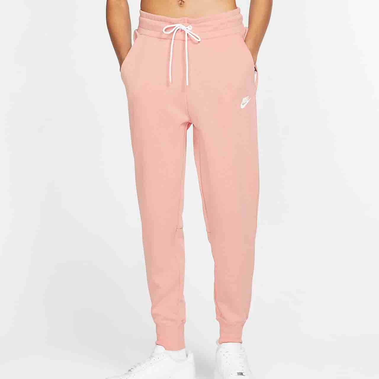 nike sweatpants peach