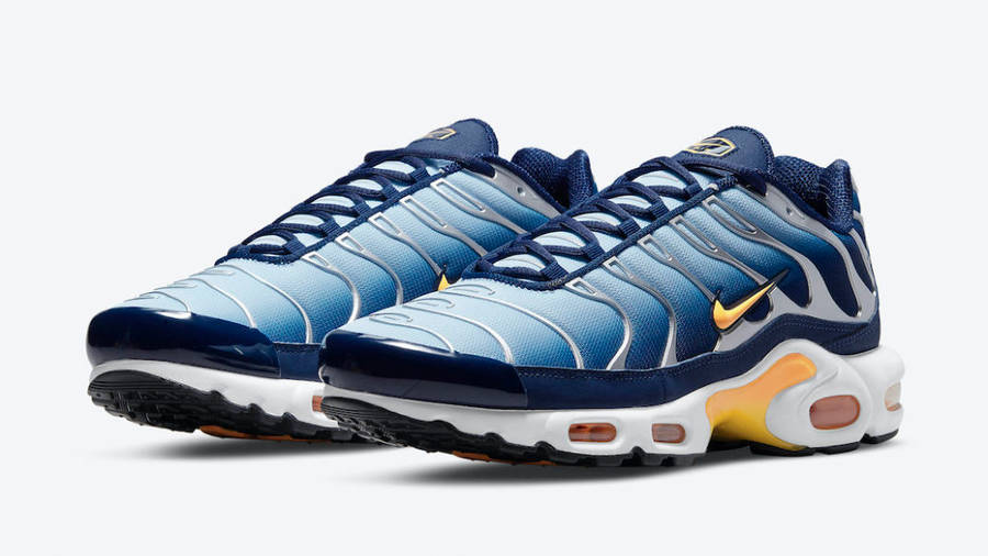 nike tns blue and orange