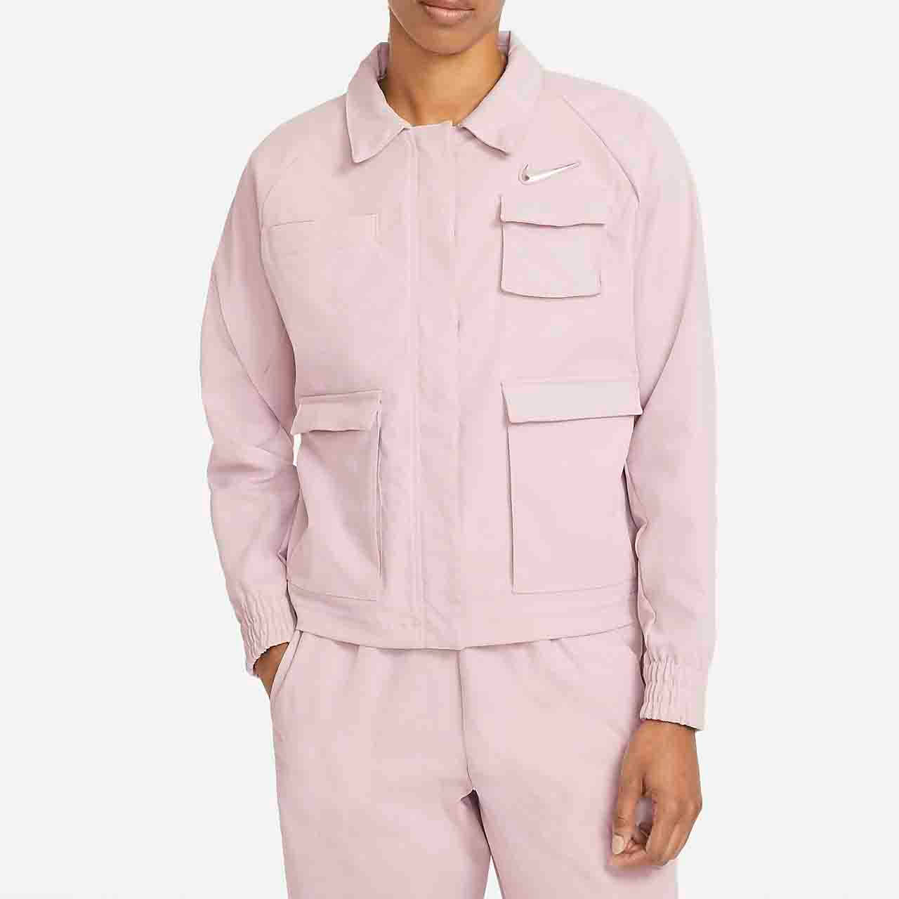 nike utility jacket pink