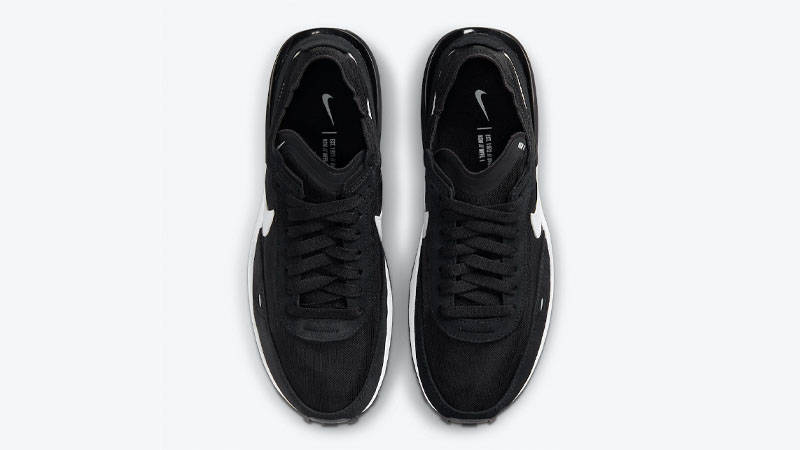 Nike Waffle One Black White Middle