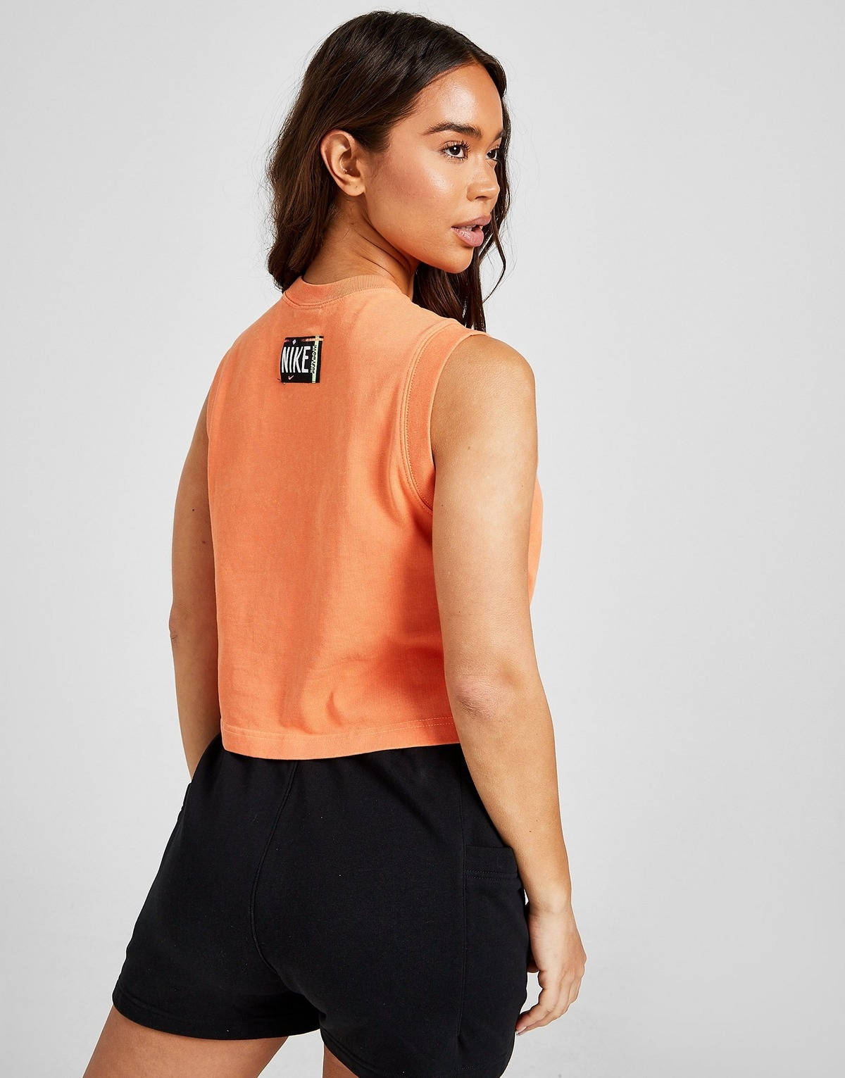 nike washed tank top