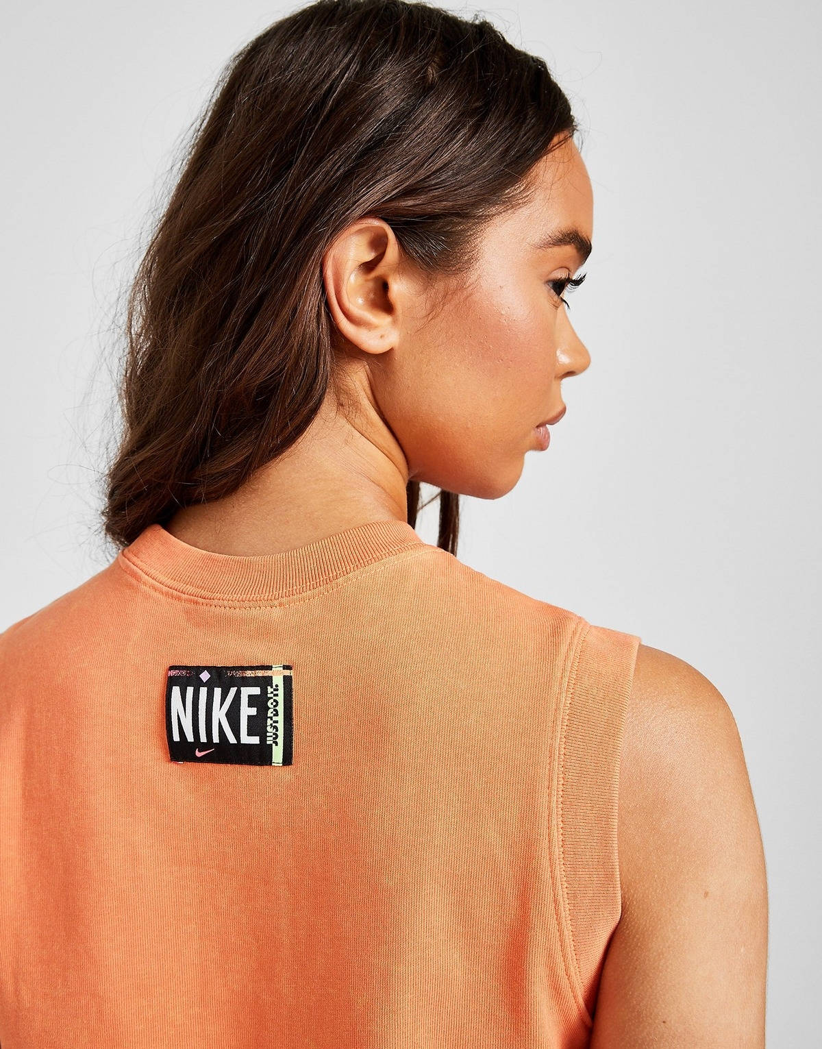 nike washed tank top