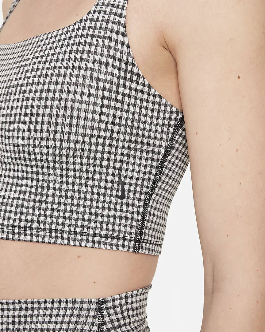 nike yoga gingham